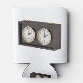 Analoge schaakklok blikjeskoeler (Achterkant)