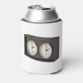 Analoge schaakklok blikjeskoeler (Blikje Achterkant)