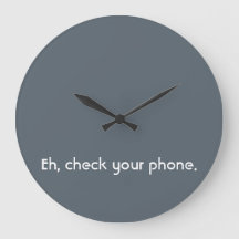 "Analoge stenen" klok