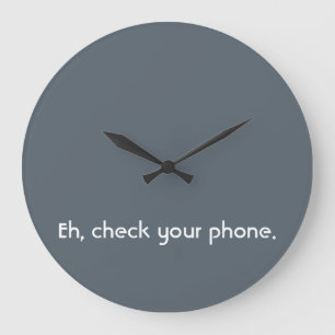 "Analoge stenen" klok