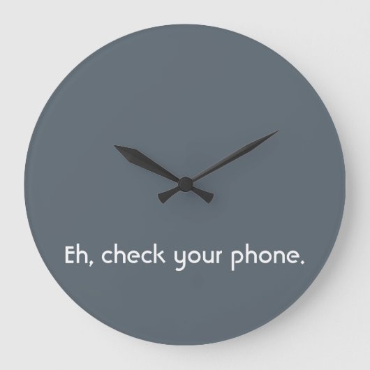 "Analoge stenen" klok (Voorkant)