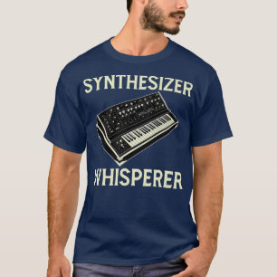Analoge Synthesizer Whisperer Design Music Produce T-shirt