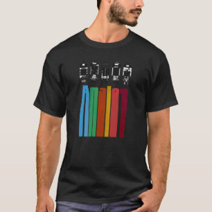 Analoge vacuümbuizen Audio Valve Amps Retro Aesthe T-shirt