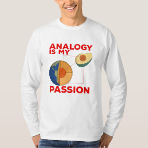 Analogie is mijn passie t-shirt