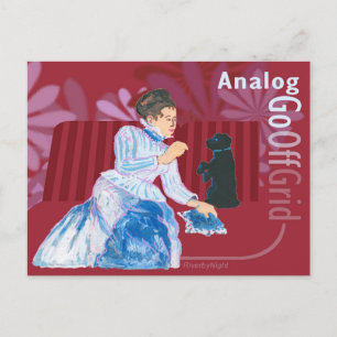 Analoog - Go Off Grid serie #07 Briefkaart