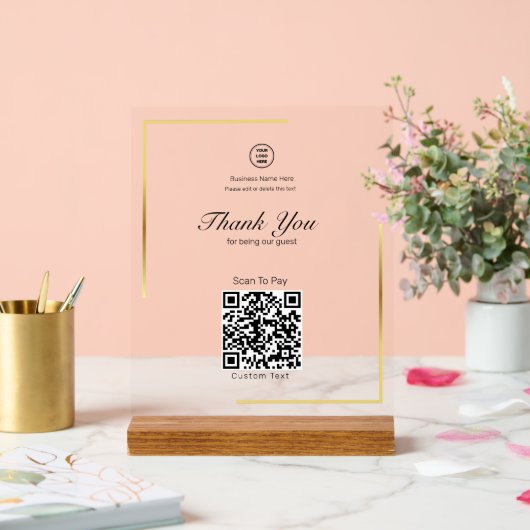 Analyse Gold Frame pour Pay Store Business (Mariage)