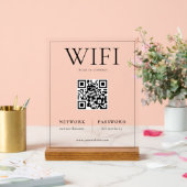 Analyse réseau WIFI du code QR pour connecter le s (Mariage)