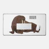 Analyse Walrus cartoon Bureaumat (Keyboard & Muis)