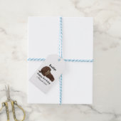 Analyse Walrus cartoon Cadeaulabel (Met Touw)