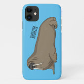 Analyse Walrus cartoon Case-Mate iPhone Case (Achterkant)