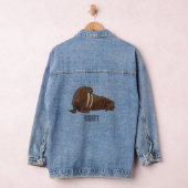 Analyse Walrus cartoon Denim Jacket (Hangar)