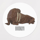 Analyse Walrus cartoon Labels (Design 2)