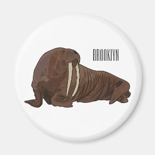 Analyse Walrus cartoon Magneet
