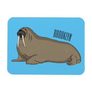 Analyse Walrus cartoon Magneet