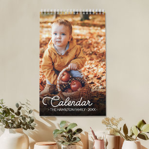 Analyseer deze lijst voor een aangepaste gezinsfot kalender
