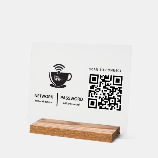 Analyser le code QR Wifi pour connecter le logo de (Angle)