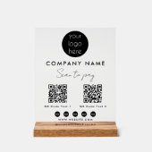 Analyser le logo de l'entreprise pour payer 2 QR C (Recto)