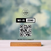 Analyser le logo professionnel QR Code Wifi pour s (Neutre)