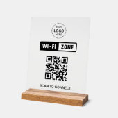 Analyser le logo professionnel QR Code Wifi pour s (Angle)