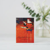 Analyser mon ami ~ Carte de visite (Debout devant)