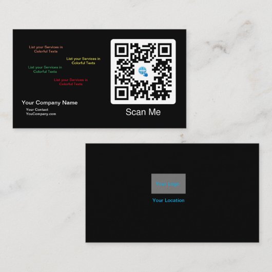 Analyser mon Carte de visite (Devant / Derrière)