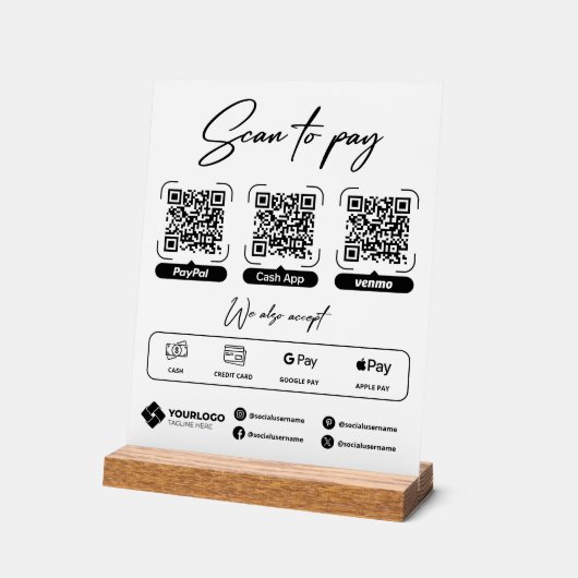 Analyser pour payer le paiement du code QR de sign (Angle)