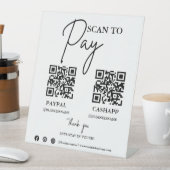 Analyser pour payer le panneau de paiement du code (In SItu)