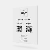 Analyser pour payer Logo d'entreprise Médias socia (Angle)