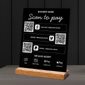Analyser pour payer QR Code Cash App, Venmo, PayPa