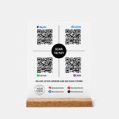 Analyser pour payer QR Code PayPal, Venmo, Cash Ap (Recto)