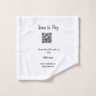 Analyser pour payer scanner code QR ajouter des dé
