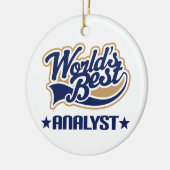 Analyst Gift Ornament (Links)