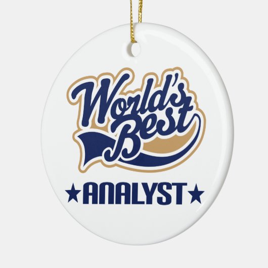 Analyst Gift Ornament (Links)