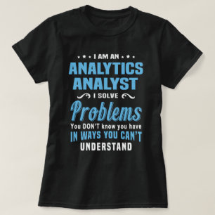 analytisch analist t-shirt