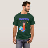 Analytisch grappig t-shirt (Voorkant volledig)