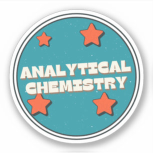 Analytische Chemie Sticker