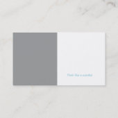 Analytische scheikundige | Wetenschapsmicroscoop Visitekaartje (Achterkant)