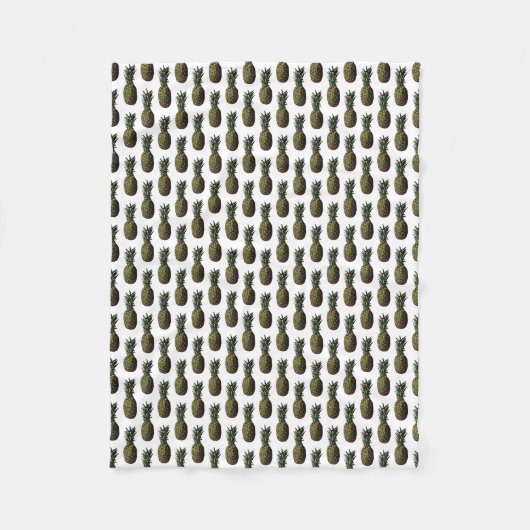 anananas Fleece Blanket Deken (Voorkant)