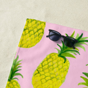 anananas Summer Fun Fruit Strandlaken