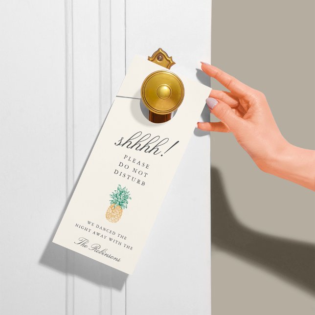  anananas Wedding Welkom/niet storen (Creator heeft geüpload)