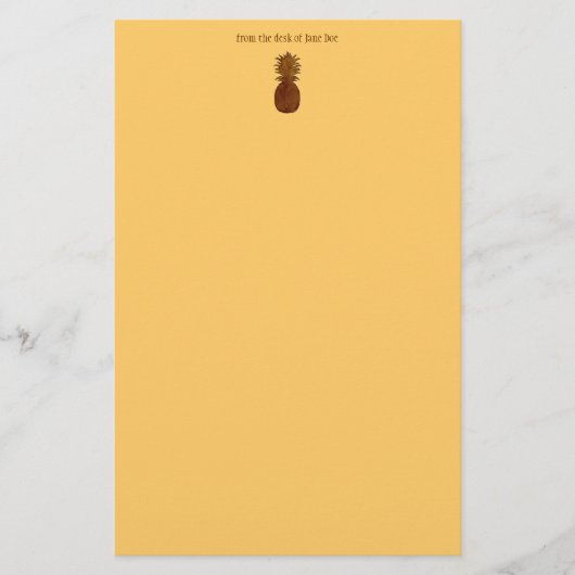 anananasbakkerij briefpapier (Voorkant)