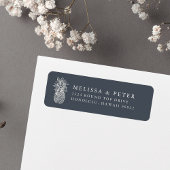 anananasemadres eiland etiket