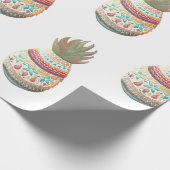 anananaskerst — Verpakking Cadeaupapier (Hoek)