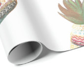 anananaskerst — Verpakking Cadeaupapier (Rol Hoek)