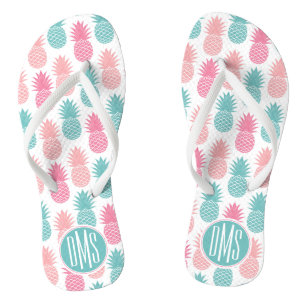 anananaspatroon Monogram Teenslippers