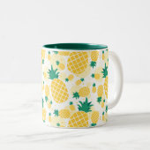 Ananas 11 oz Mok met twee tonen (Voorkant rechts)