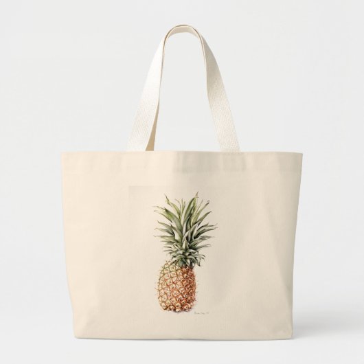 Ananas 1997 grote tote bag (Voorkant)
