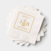 Ananas #87 Couple 2 Noms initiaux de monogrammes F (Insitu (empilé))