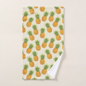 Ananas à l'aquarelle (Serviette à main)