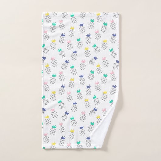 Ananas abstraits (Serviette à main)